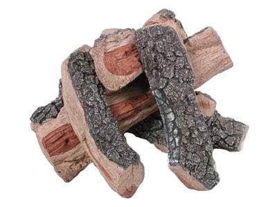 Rasmussen: Fire Pit Log Sets FP - Bark Split Logs 20in - primary view
