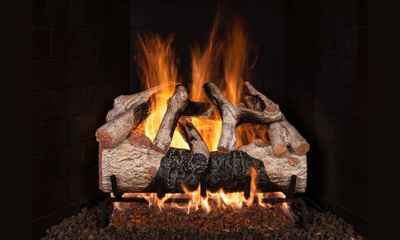 RH Peterson: Charred Mountain Birch Flame Enhanced Logs - 18/20" - primary view