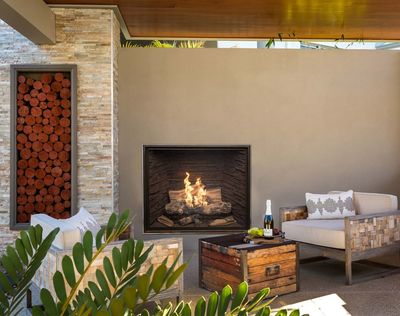 Town & Country: TC42 Outdoor Fireplace - primary view