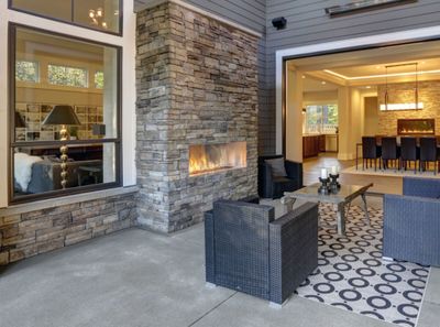 Flare: Vent-Free Front Facing 50 Outdoor Fireplace - primary view