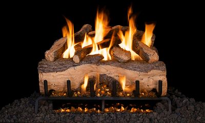 RH Peterson: G31 Series Mountain Crest Split Oak Logs - 24" - primary view