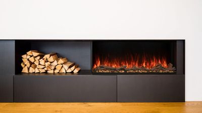 Modern Flames: 56" Landscape Pro Multi-Sided Built-In Fireplace - primary view
