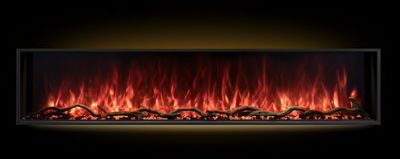 Modern Flames: 68" Landscape Pro Slim Built-In - primary view