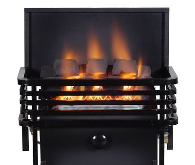 Rasmussen: Chillbuster CoalFire Fireplace Heater - Moderne Style Basket - Large - primary view