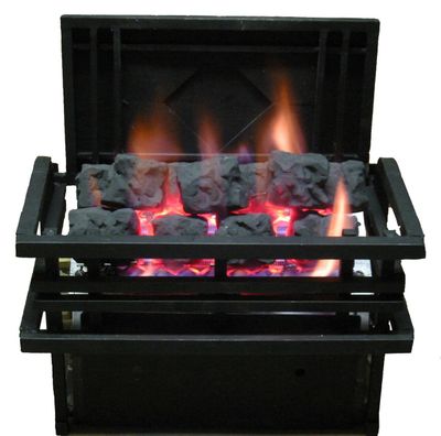 Rasmussen: Chillbuster CoalFire Fireplace Heater - Americana Style Basket - Large - primary view