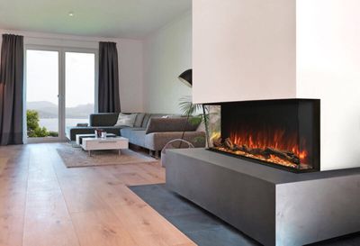 Modern Flames: 44" Landscape Pro Multi-Sided Built-In Fireplace - primary view