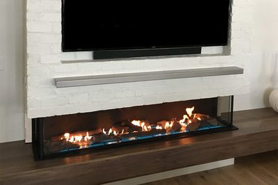 Flare: Double Corner 80 - 16" High Glass - primary view