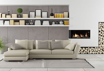 Flare: Left Corner 30 - 24" High Glass - primary view