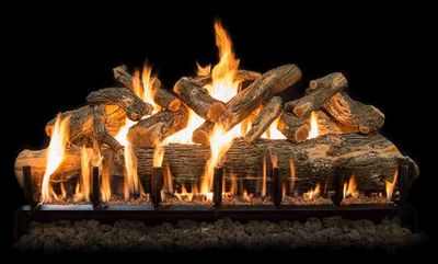 Grand Canyon: Arizon Weathered Oak Charred Jumbo Log Set 120in - primary view