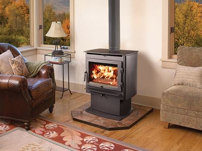 Lopi: Evergreen Next-Gen Hybrid Wood Stove - primary view