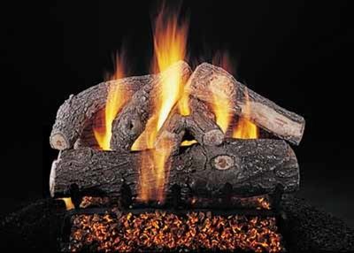 Rasmussen: Frosted Oak (S) Double-Face Log Set 27in - primary view