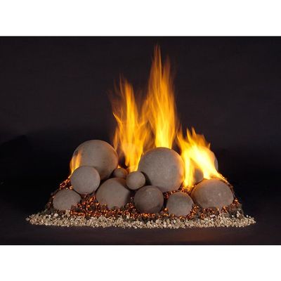 Rasmussen: Mixed FireBalls Sets - Smooth Balls & Half-Balls - 52 pieces 42in - primary view