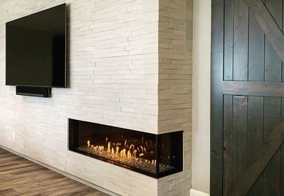 Flare: Right Corner 70 - 16" High Glass - primary view